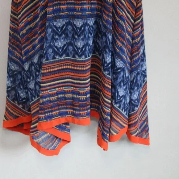 ✨2/$20 Maeve Anthro Bohemian Bliss Tube Handkerchief Strapless Dress S H11672 - Picture 6 of 10